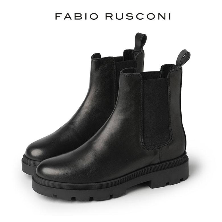 FABIO RUSCONI（ファビオルスコーニ） ショートブーツ サイドゴア