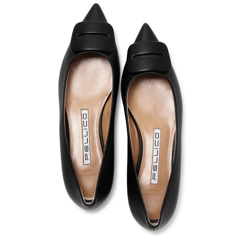 PELLICO（ペリーコ） パンプス ポインテッドトゥ レザー スエード
