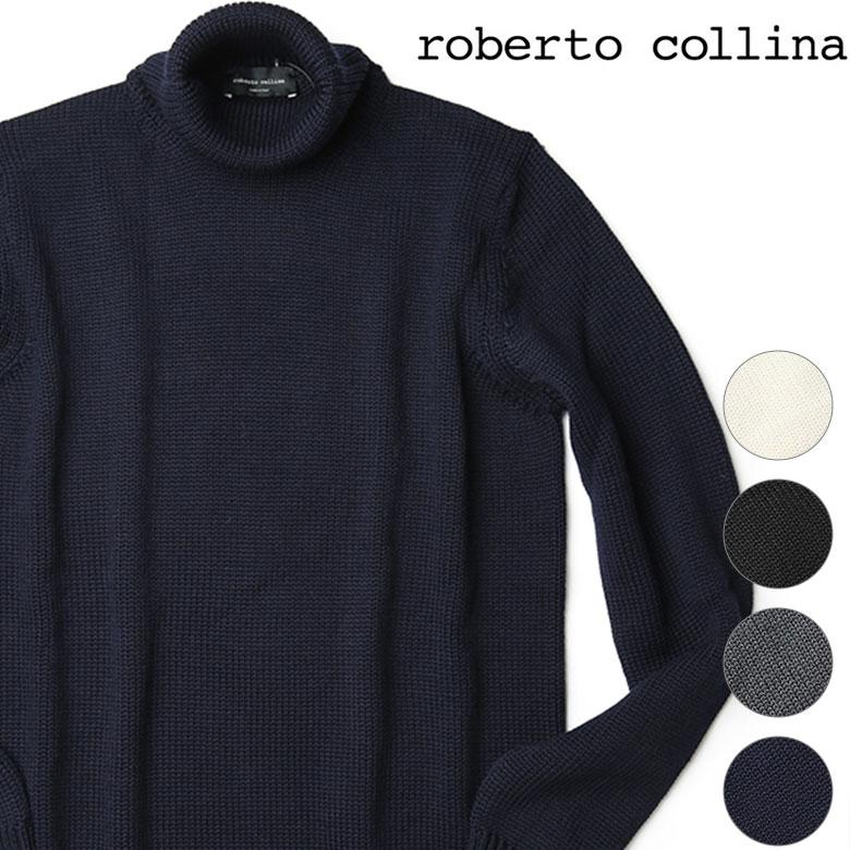 ROBERTO COLLINA（ロベルトコリーナ） ニット タートルネック ミドル