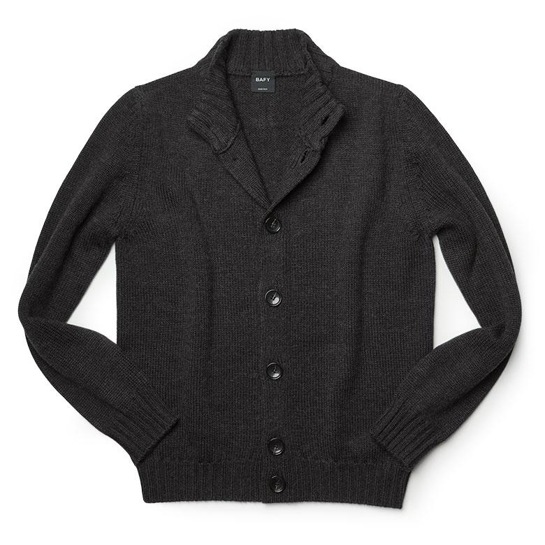 BAFY（バフィー） ニット カーディガン スタンドカラー ハイネック 5
