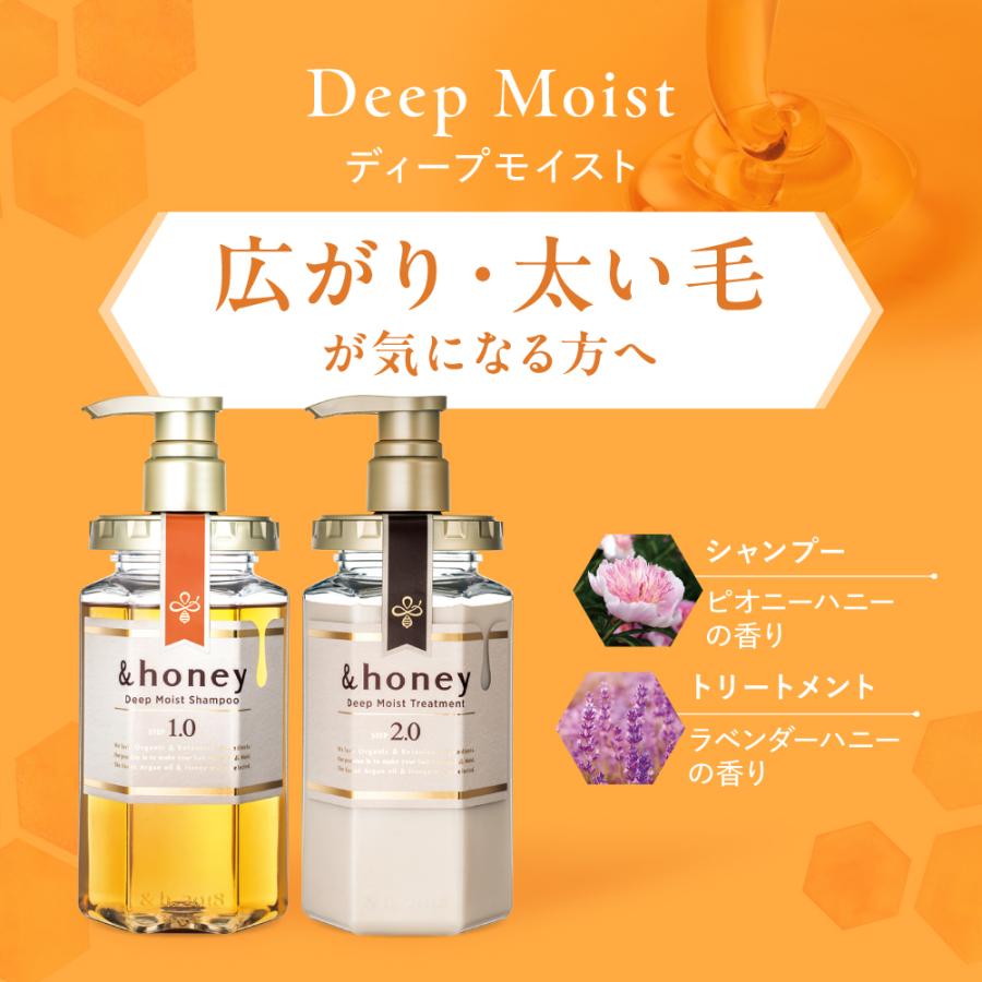 ＆honey アンドハニー シャンプー トリートメント ヘアオイル セット