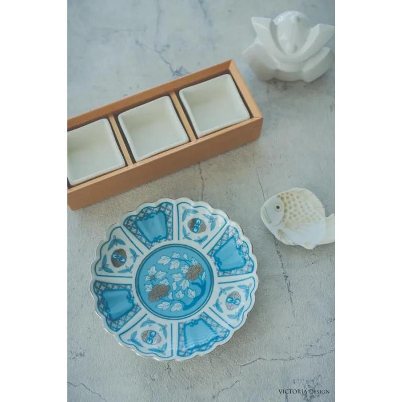 ポーセラーツ 白磁 角型珍味入れ/ 白い食器 スクエア 小鉢 : VICTORIA