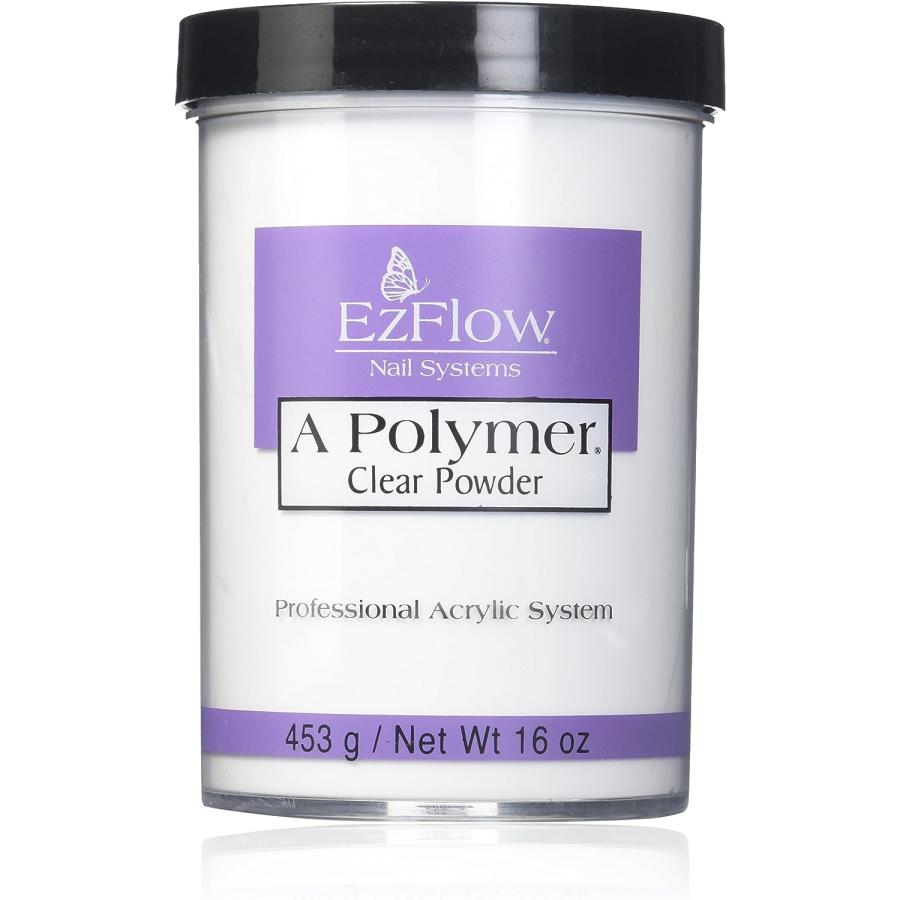 送料無料 EzFlow（イージーフロー）Aポリマー アクリルパウダー クリア