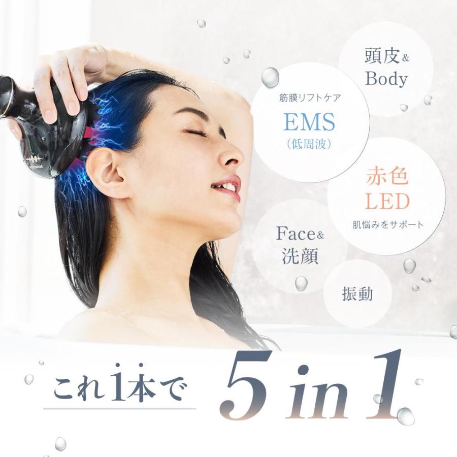 WAVEWAVE 【正規品】WAVEWAVE EMS Scalp Head SPA 電動 ヘッドスパ EMS