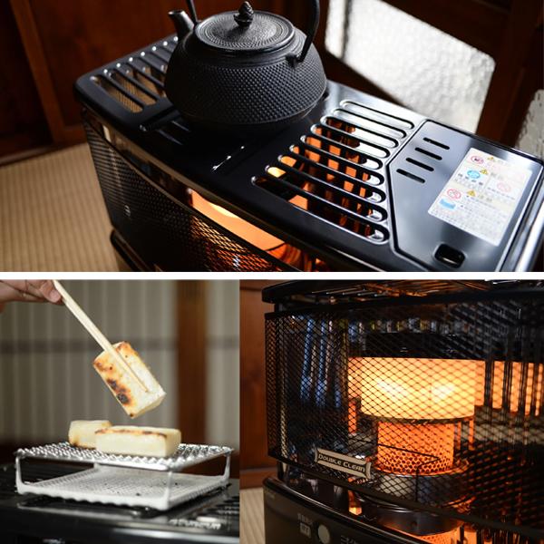 灯油ストーブ 電池 トヨトミ 反射型 石油ストーブ 黒 ブラック 遠