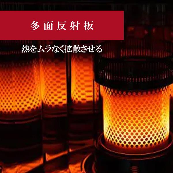 トヨトミ 小型 石油ストーブ 灯油ストーブ 反射型 白 ホワイト 暖房