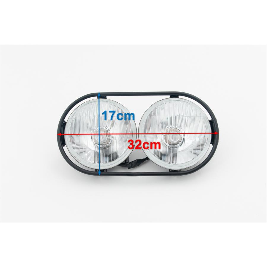 ズーマー ZOOMER AF58 ヘッドライト LED デカ目 ラッカス Ruckus 社外