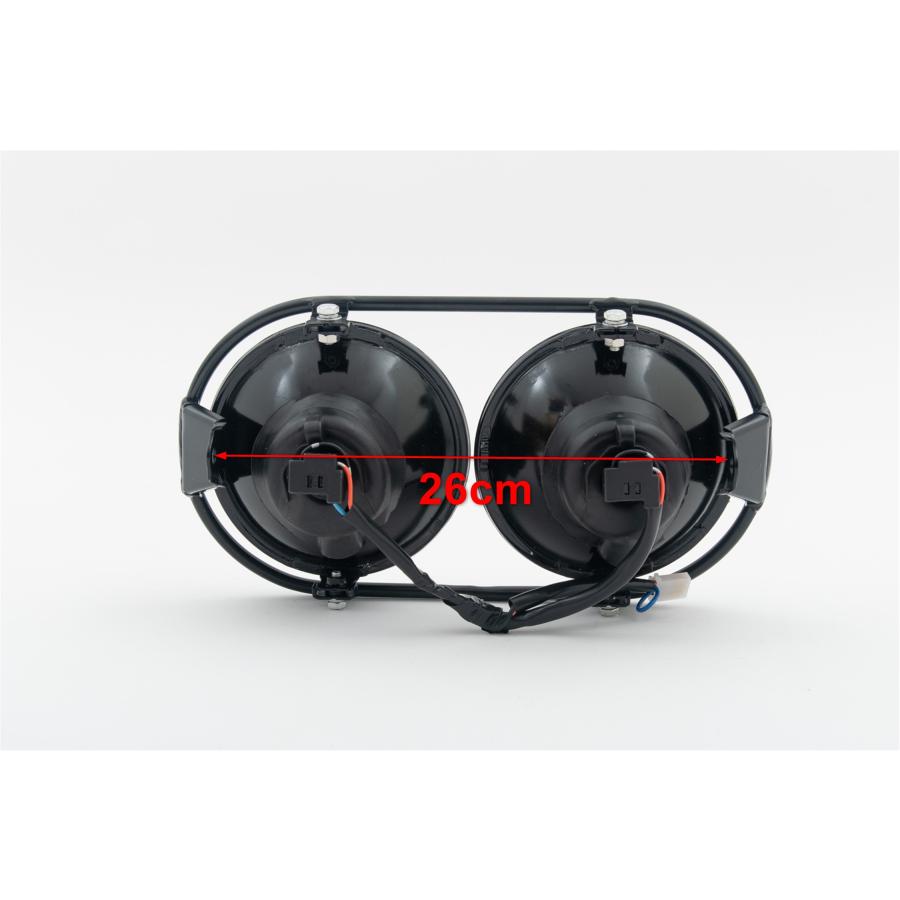 ズーマー ZOOMER AF58 ヘッドライト LED デカ目 ラッカス Ruckus 社外