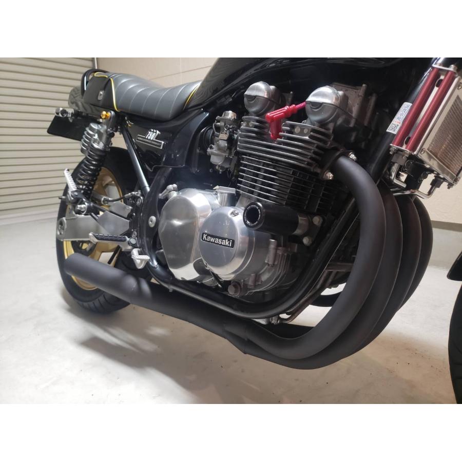 ゼファー750用 ちょい悪ショートマフラー 3D曲げ【 ゼス管 】 : ミズノ