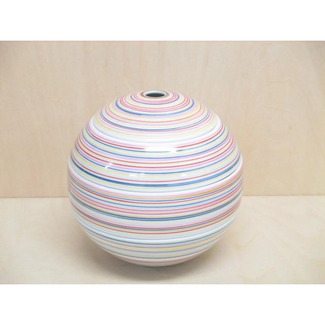 有田焼 李荘窯 玉重 色駒 色絵駒筋 珠型三段重 化粧箱付き 重箱 3段