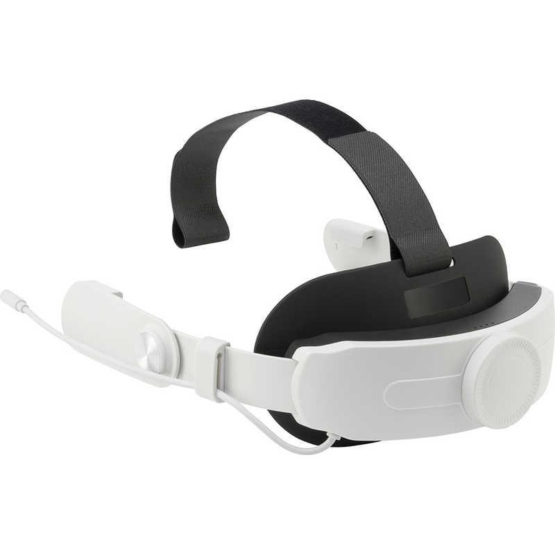 サイバーガジェット MetaQuest3用拡張バッテリー付きヘッドストラップ