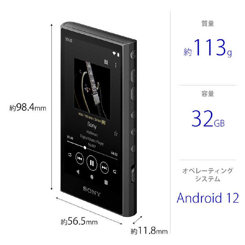 SONY（ソニー） ウォークマン WALKMAN Aシリーズ ブラック[32GB/2023年