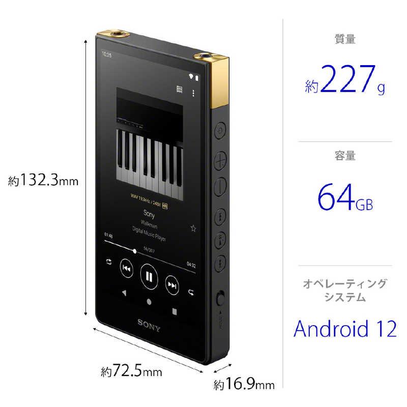 SONY（ソニー） ウォークマン WALKMAN ZXシリーズ ブラック[64GB] NW
