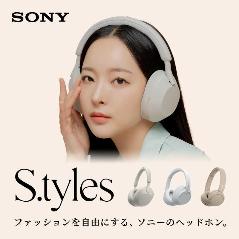 SONY（ソニー） ブルートゥースヘッドホン ホワイト［リモコン・マイク