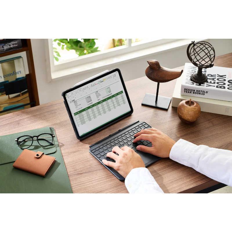 エレコム ELECOM キーボード Touch Book ケース一体型 11インチiPad