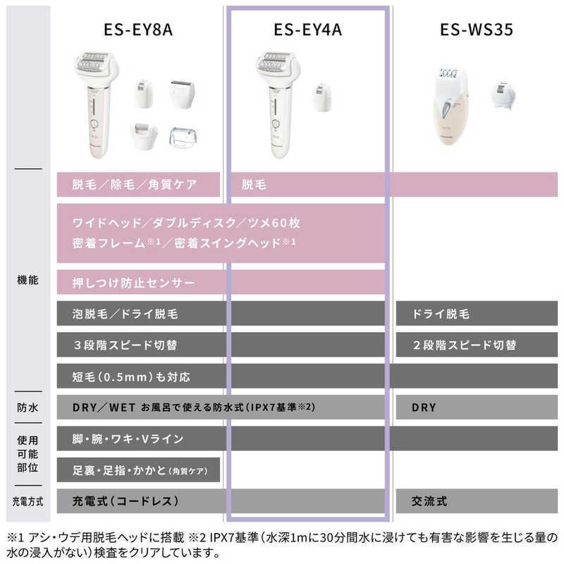 Panasonic（パナソニック） 脱毛器 ソイエ ホワイト (脱毛タイプ) ES