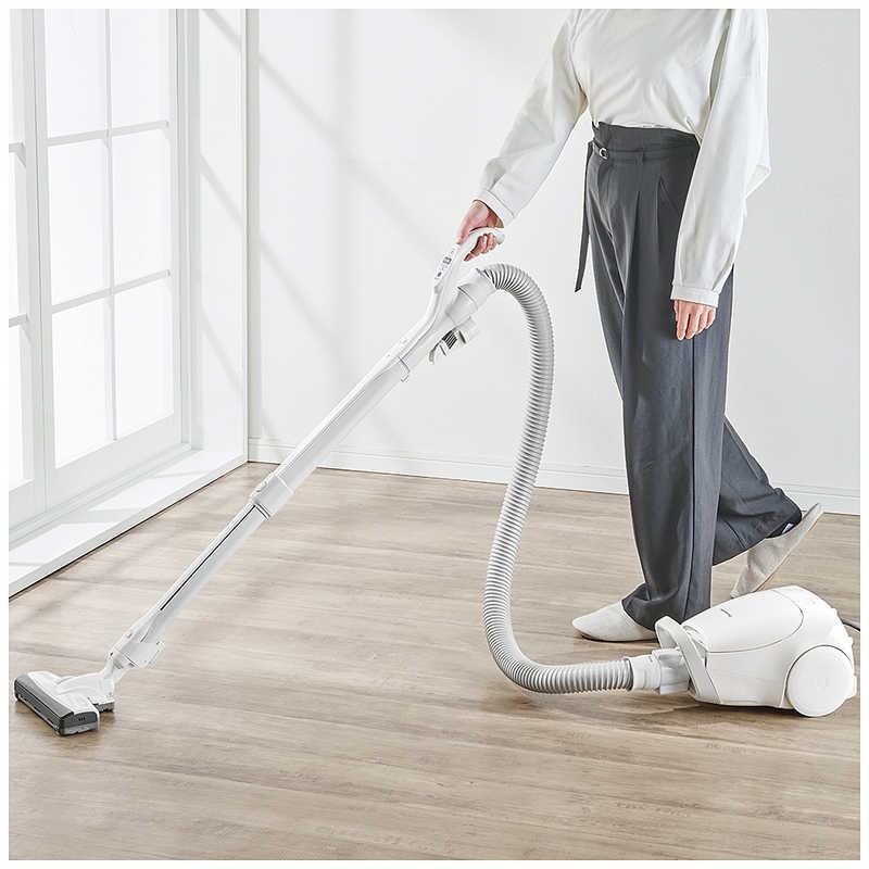 パナソニック Panasonic キャニスター掃除機 紙パック式 ホワイト MC