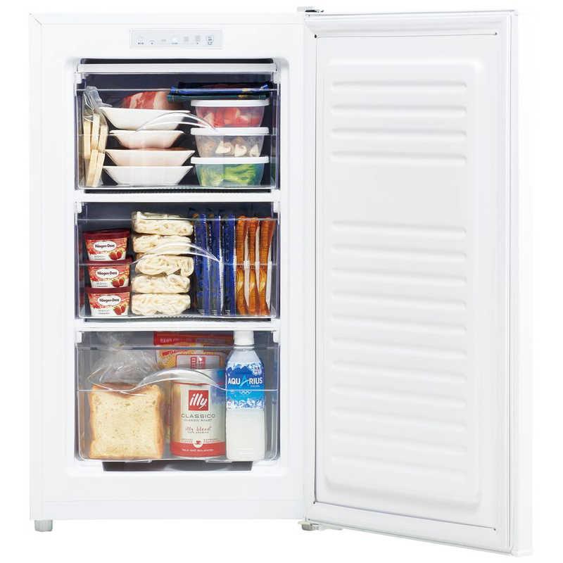 ハイアール 冷凍庫 1ドア 60L 右開き スリム 直冷式 幅44cm ホワイト