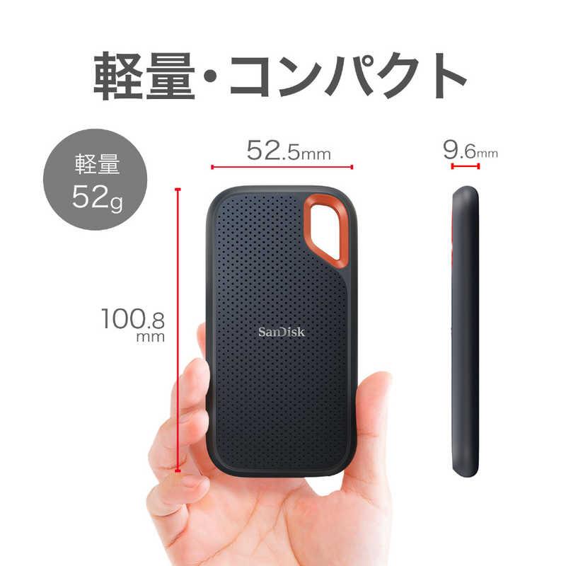 SanDisk（サンディスク） 外付けSSD USB-C+USB-A接続 エクストリーム
