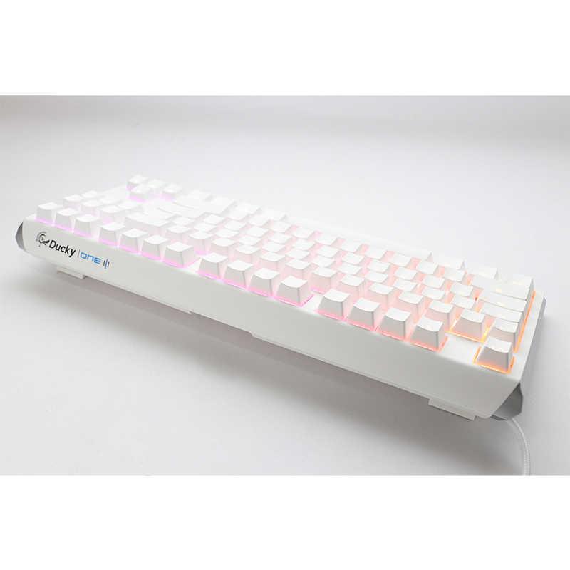 Ducky ゲーミングキーボード ホワイト One 3 Classic Pure White TKL