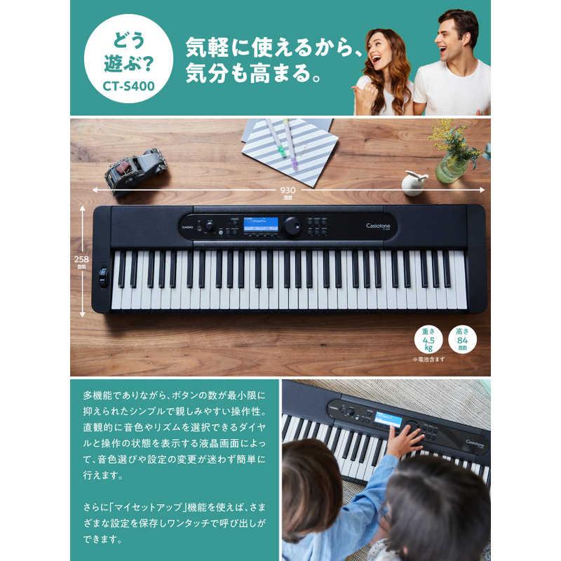 CASIO（カシオ） キーボード Casiotone（カシオトーン） ブラック [61