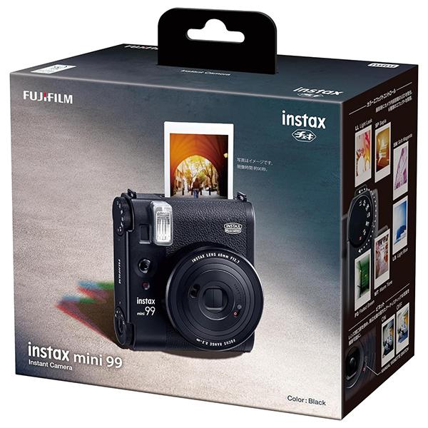 チェキ instax mini 99 ブラック 本体&フイルム30枚&専用ケース&プチ