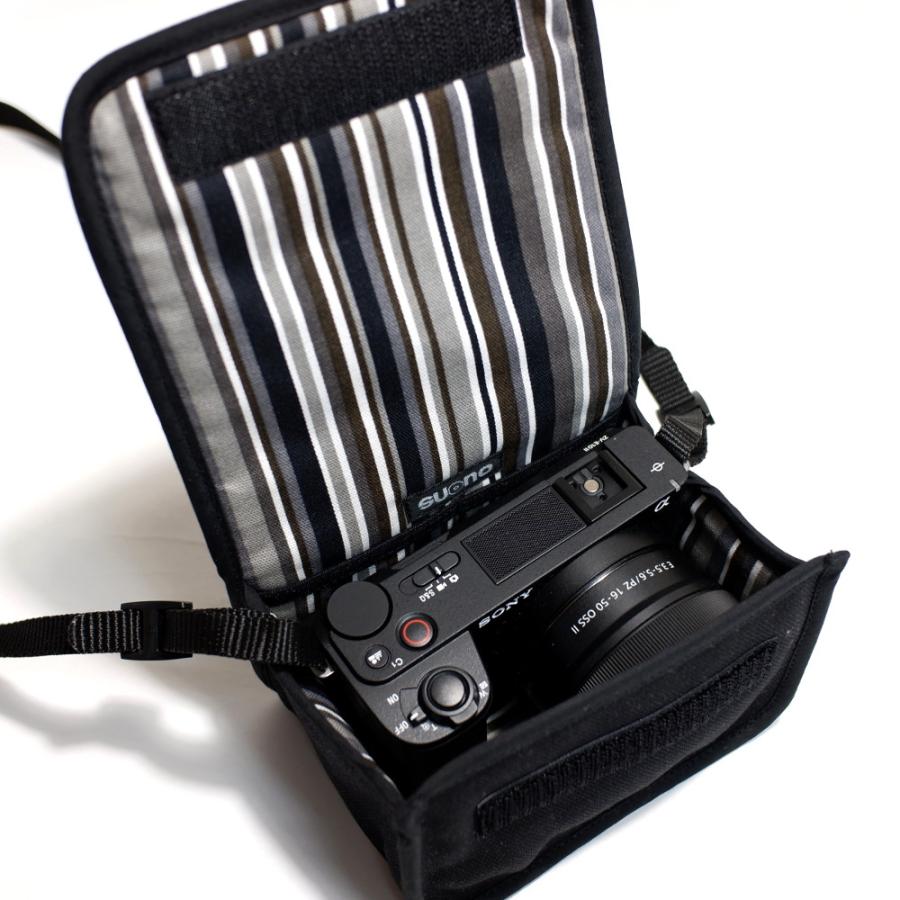 Suono（スオーノ） ソニー VLOGCAM ZV-E10 II ケース (ブラック