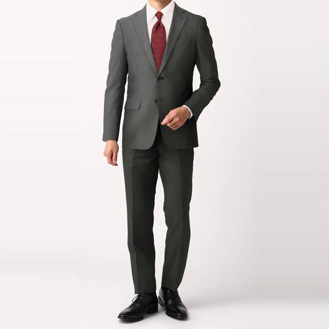 AOYAMA 【洋服の青山】スーツ メンズ オールシーズン グレー