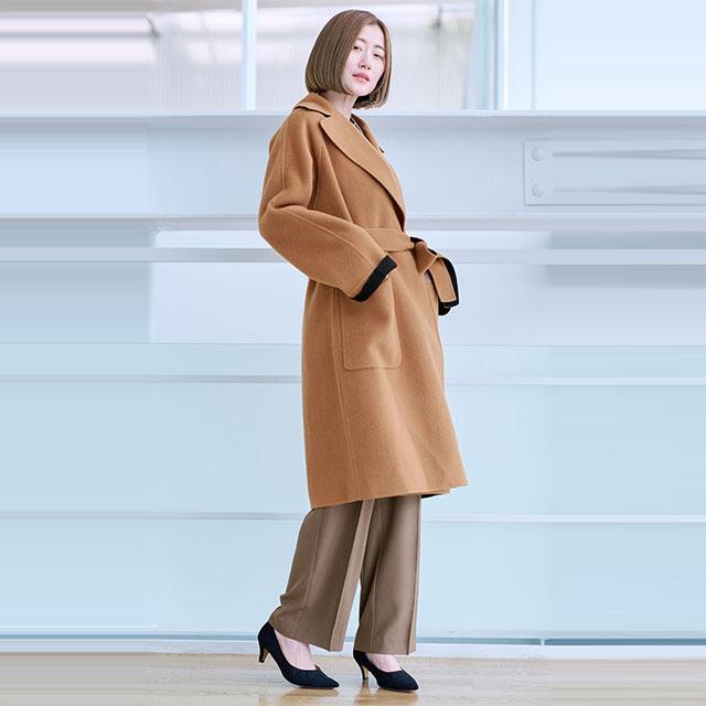 AOYAMA 【洋服の青山】《最短当日発送》軽くて暖かい ガウン風リバー