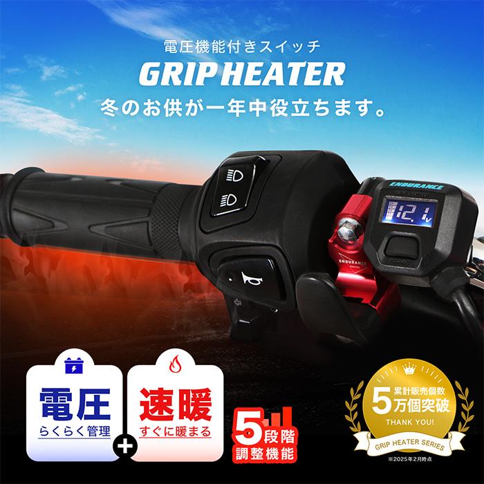 ENDURANCE（エンデュランス） Ninja ZX-25R グリップヒーターセット