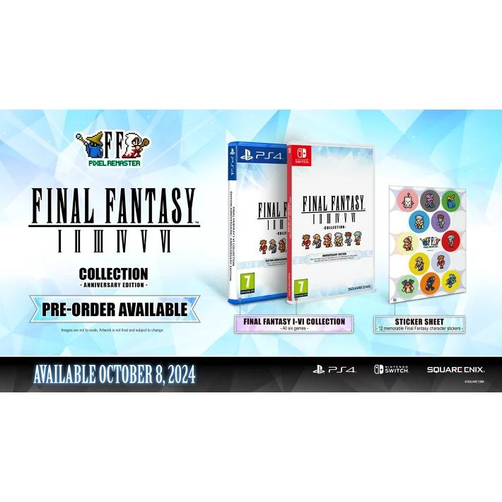 PS4 ファイナルファンタジー ピクセルリマスター FF 1-6 コレクション