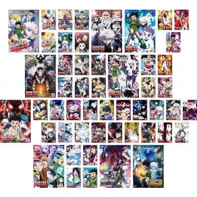 HUNTER×HUNTER ハンター 全51枚 TV版全49巻 + 劇場版 緋色の幻影、The