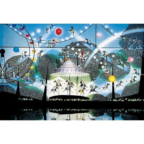 ジグソーパズル 1000ピース 藤城清治 木馬の夢 1000-255 : ユウセイ堂2