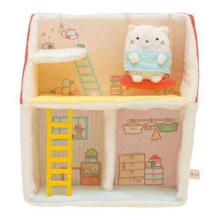 すみっコぐらし ぬいぐるみ すみっコハウス 2階建て MX23701