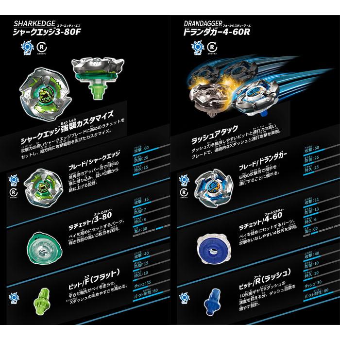 ベイブレードX BEYBLADE X BX-20 ドランダガーデッキセット : ユウセイ