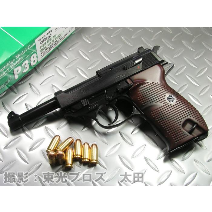 送料無料！ マルシン工業 モデルガン ワルサーP38 ミリタリー ギガ