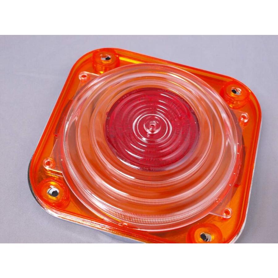 ケンメリテールレンズパート50 純正交換タイプ FU IKI・ICHIKO用 赤/橙