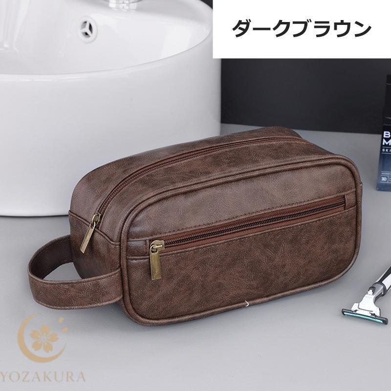 セカンドバッグ トラベルポーチ クラッチバッグ ハンドバッグ メンズ