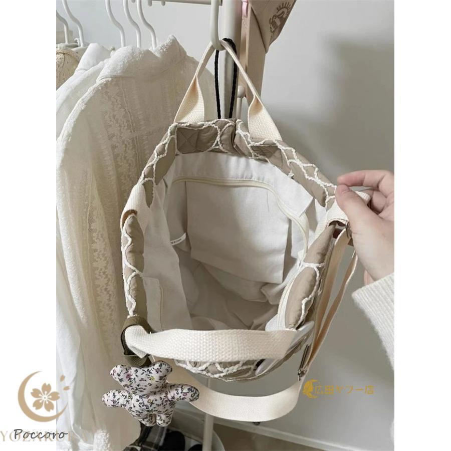 ハンドバッグ キルティング トートバッグ レディース 大容量