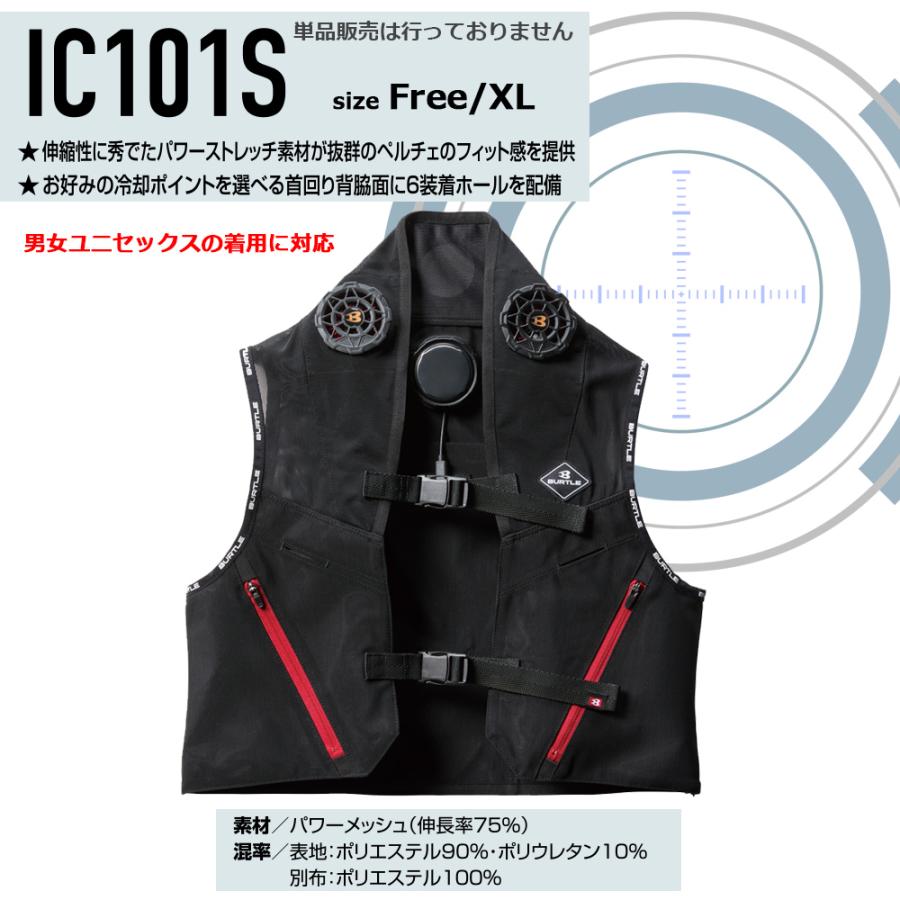 IC101S アイスクラフト ペルチェ フルセット 一式 バートル BURTLE