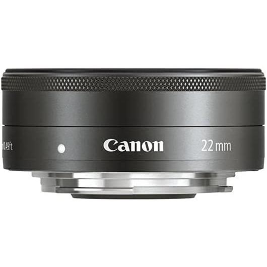 EF-M Canon EF-M22mm F2 STM ブラック グラファイト キヤノン 単焦点