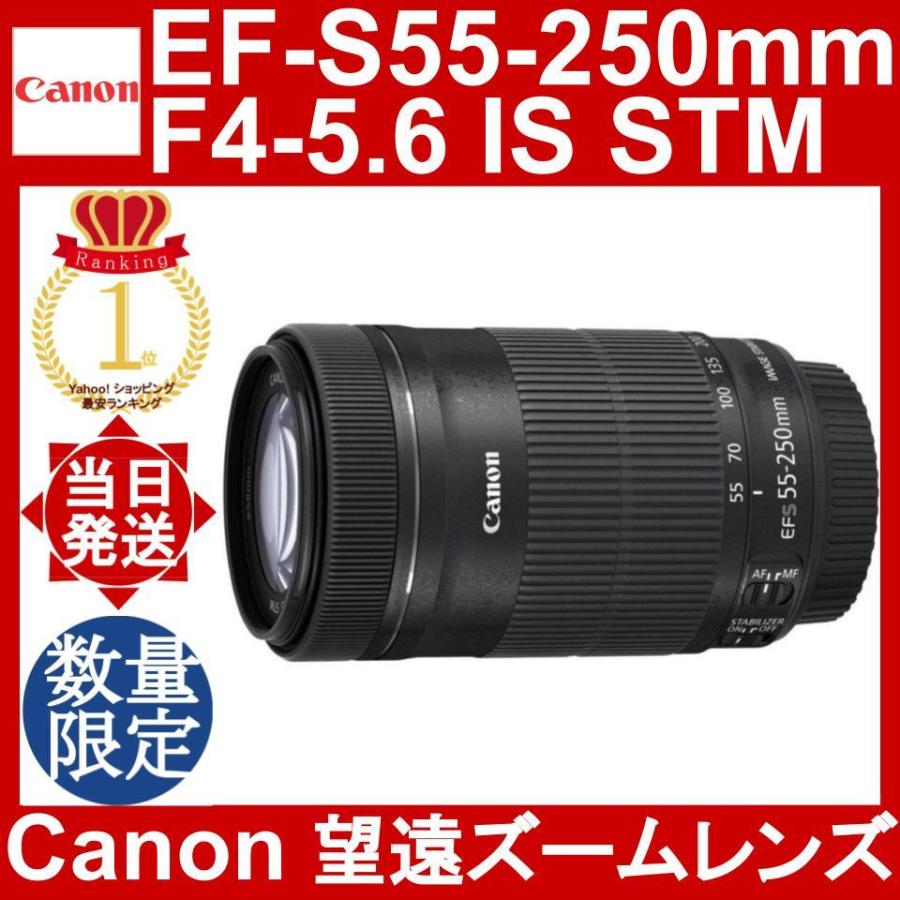 EF-S Canon EF-S55-250mm F4-5.6 IS STM キャノン APS-C対応 EF-S55