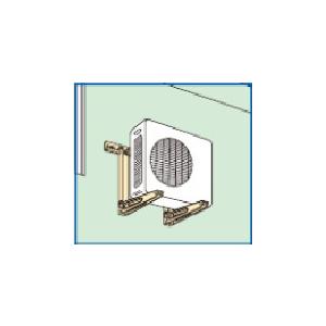 日晴金属 C-KZG-L クーラーキャッチャー 壁面用 : よろずや清兵衛