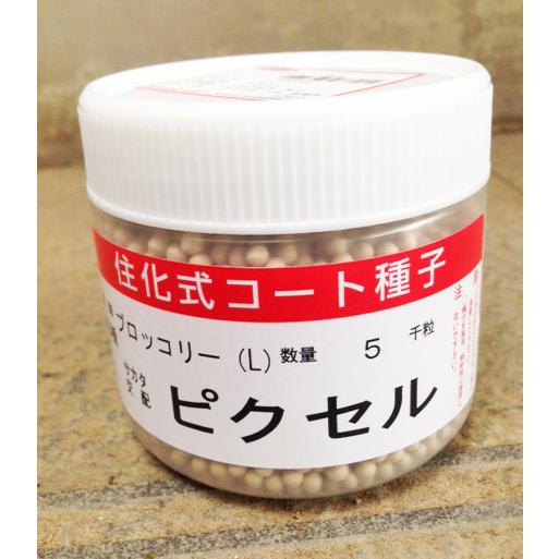 ピクセル ブロッコリー種子 ペレット5000粒 【野菜種子】 【サカタの