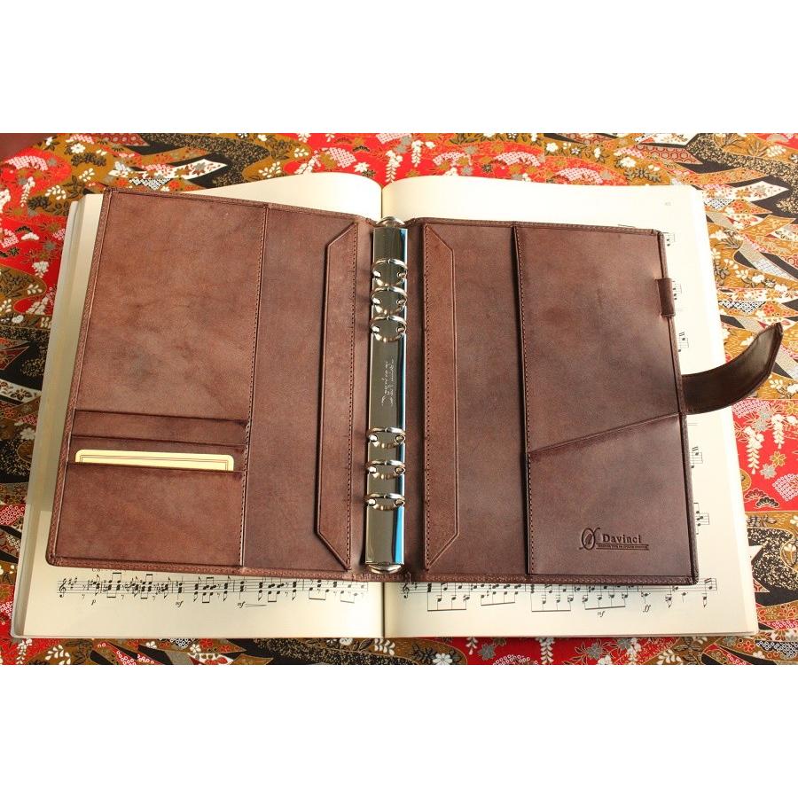 ダ・ヴィンチ Davinci GRANDE Roroma Classic A5サイズシステム手帳