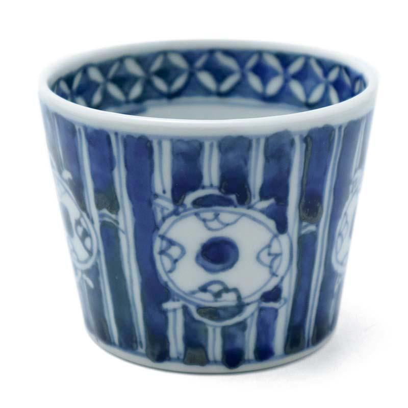 染付鼓文蕎麦猪口・大・正木春蔵 : 和食器の愉しみ 工芸店ようび