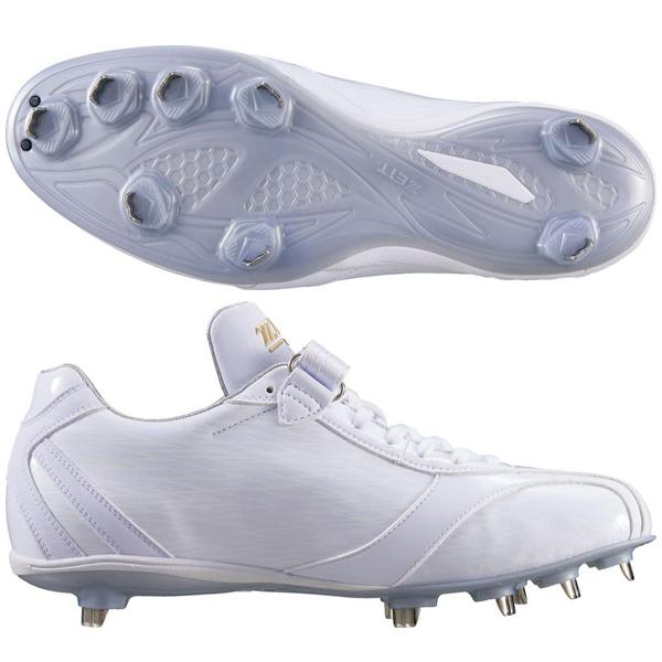 ゼット（ZETT） 26cm【源田選手 軽量 遮熱】白スパイク 野球 スパイク