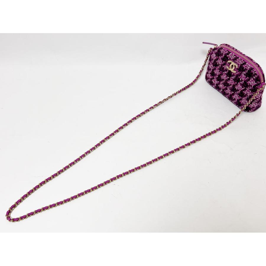 CHANEL（シャネル） チェーンショルダーバッグ ポーチ ツイード