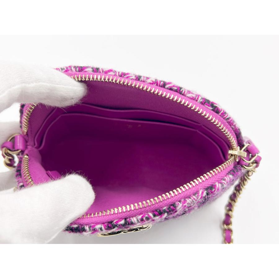 CHANEL（シャネル） チェーンショルダーバッグ ポーチ ツイード