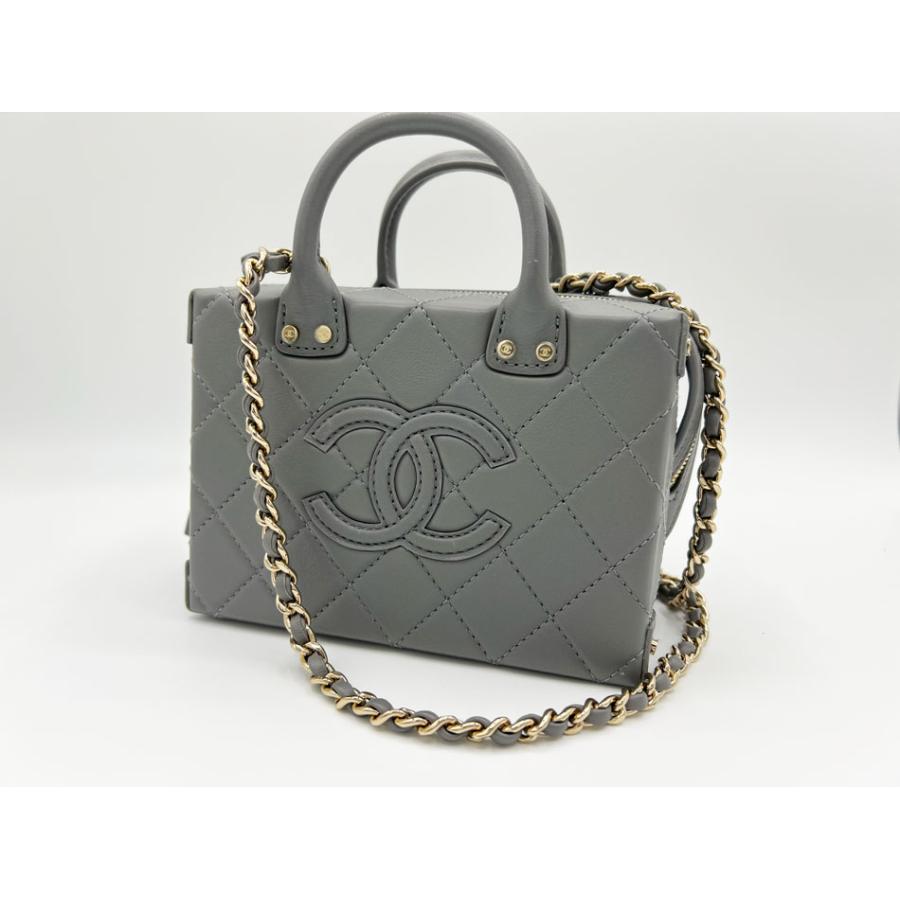 マトラッセ 送料無料 CHANEL シャネル スモール バニティ ケース